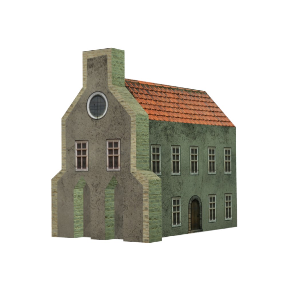 Low Poly Building #4 preview image 1